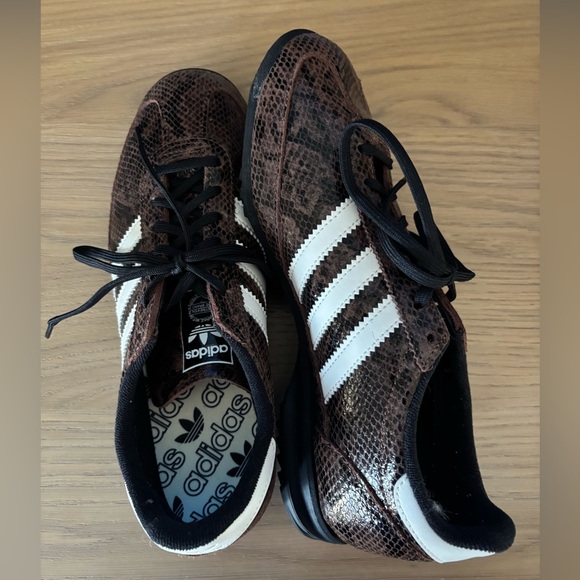 Adidas black/brown python sneaker - Picture 2 of 4